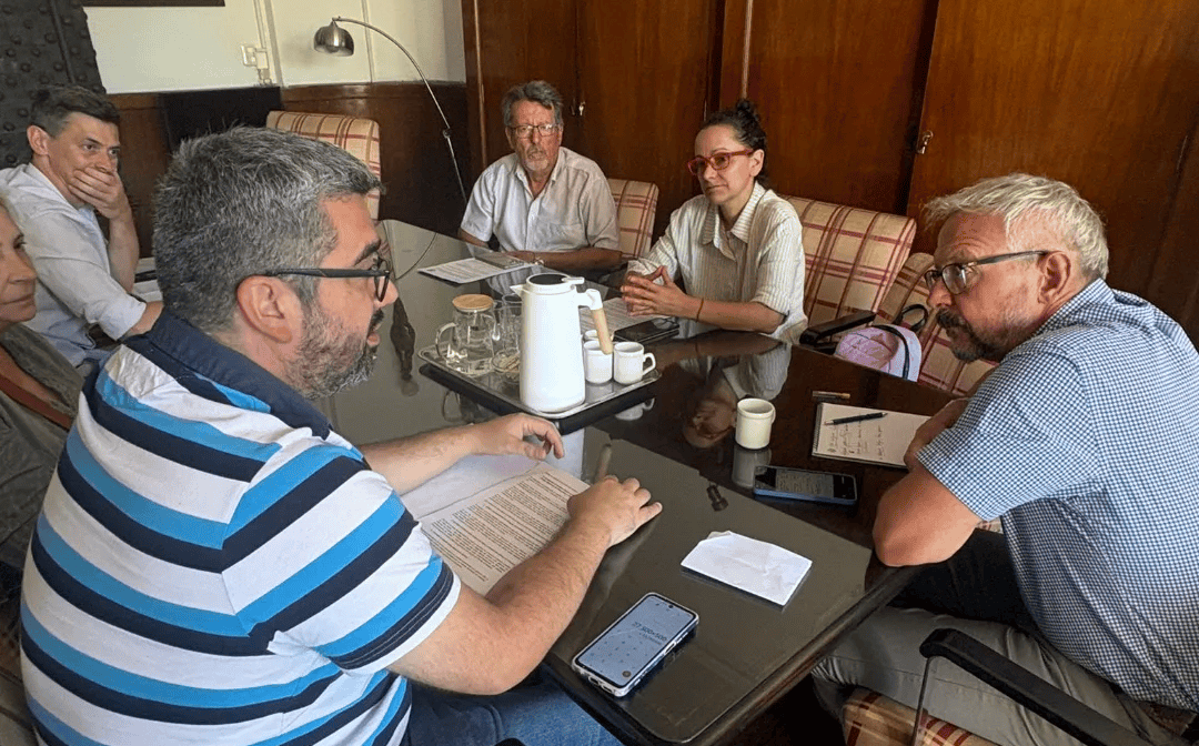 Reunión de AUDER con el MSP